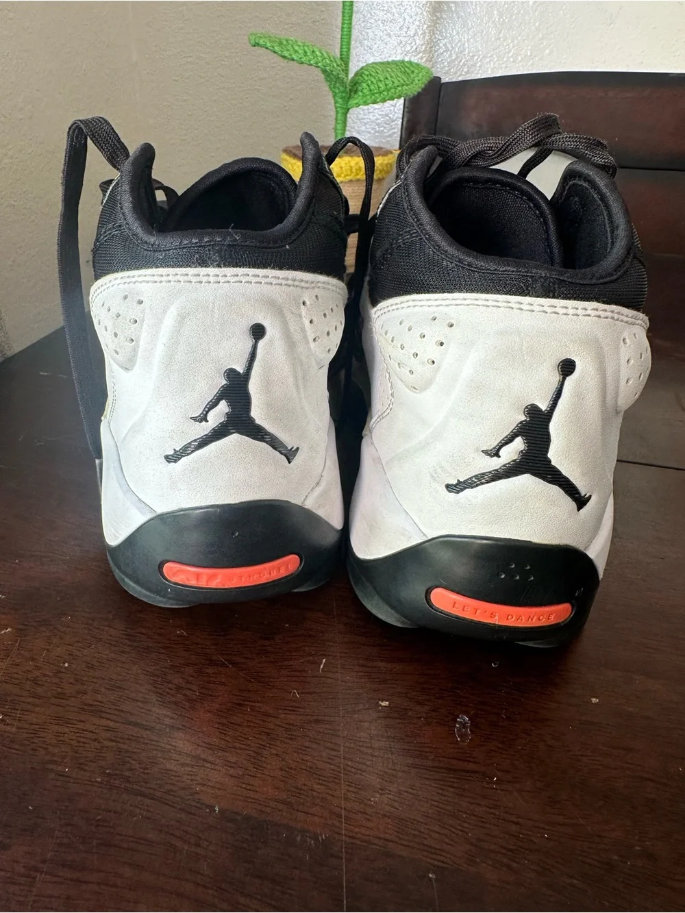 Jordan Black Sneakers with Neon Multicolor Splatter